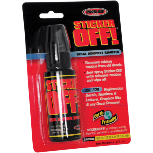 (image for) Hardline Sticker Off! Decal & Adhesive Remover