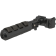 (image for) Rivco Anti-Vibration Highway Pegs with 1 1/4" Clamps - Satin Black Powdercoated