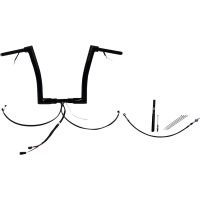 (image for) Fat Baggers Flat Top EZ Install Handlebar 14" Gloss Black