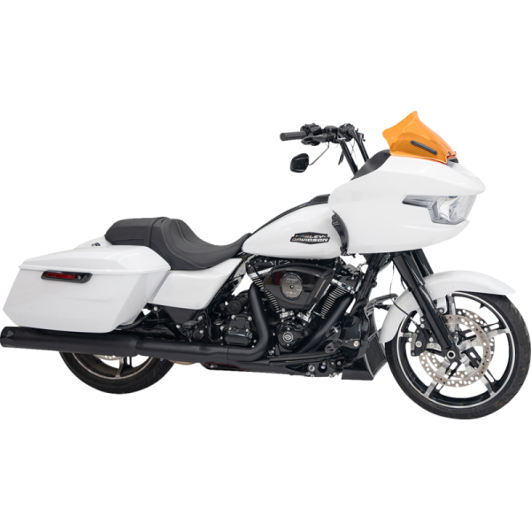 (image for) Klock Werks Ice Kolor Flare Windshield - 10" orange ice