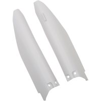 (image for) Acerbis Replacement Lower Fork Cover Sets/Shoe Protectors - White