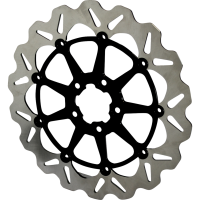 (image for) Galfer Oversize Wave 12.5" Rotor - Black Carrier