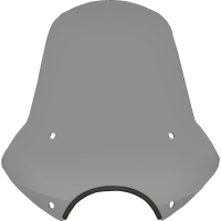 (image for) Speed Demon Sportshield - 19" Tall, Black Smoke, 9" Cutout