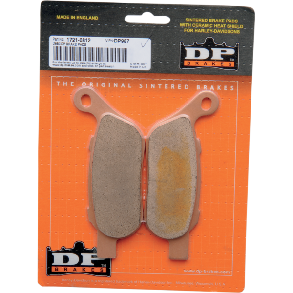 (image for) DP Brakes Sintered Metal Pad 1721-0812