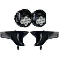 (image for) Custom Dynamics Shark Demon 2 Dual Headlight Kit with Vented Speed Plates