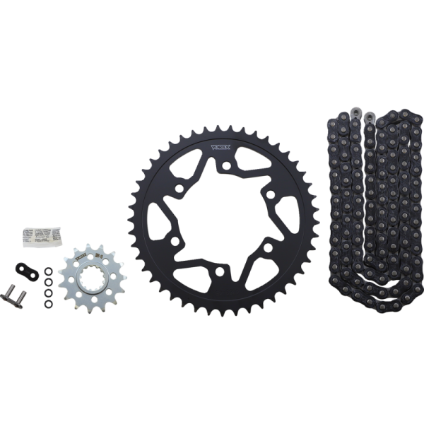 (image for) Vortex HFRS Steel Chain Kit (Black) for Yamaha MT-10/FZ10 16-23