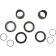 (image for) Front Watertight Wheel Collar and Bearing Kit