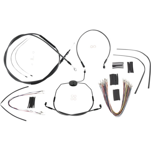 (image for) MAGNUM KarbonFibr Handlebar Installation Kit (12"-14" Apes)