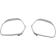 (image for) Show Chrome Visored Mirror Trim for Honda GL1800 Gold Wing 01-17
