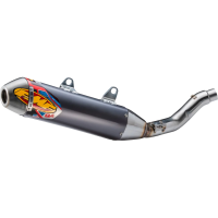 (image for) FMF Q4 Hex Spark Arrestor Slip-On Muffler - Kawasaki KX250F/X