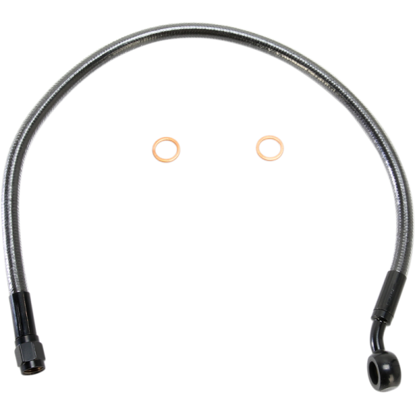(image for) MAGNUM Universal Upper Front Brake Line 18" (Black Pearl)