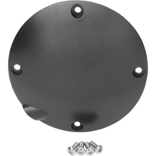 (image for) Drag Specialties Domed Derby Cover, Satin Black
