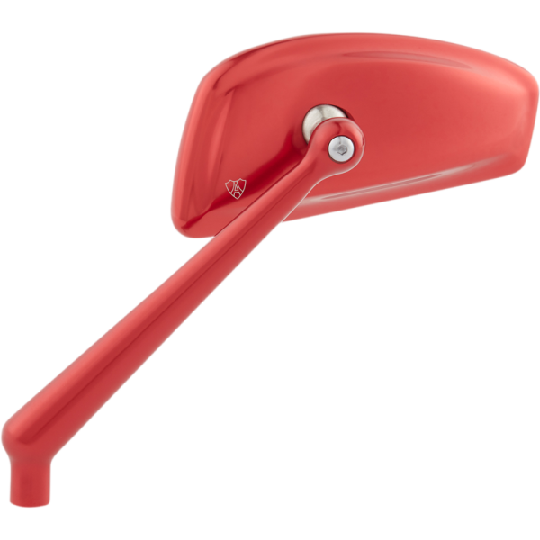 (image for) Arlen Ness Tearchop Mirror Red Anodized Left