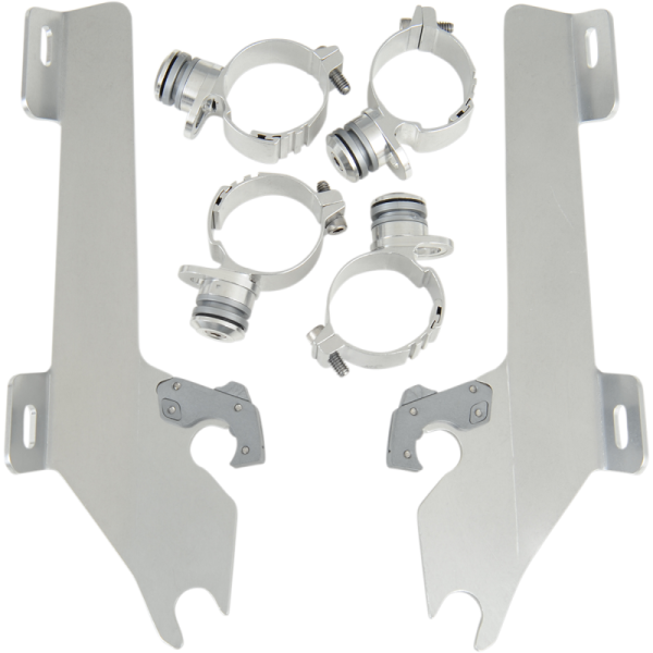 (image for) Trigger-Lock Mount Kit Polished for Yamaha XV1900 Stratoliner/Roadliner 06-14