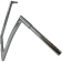 (image for) Flat Top Handlebar Chrome 16 Inch