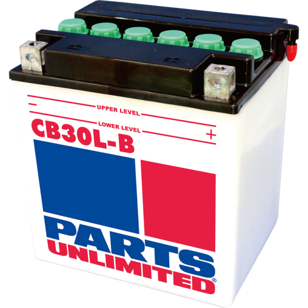 (image for) PARTS UNLIMITED BATTERIES Heavy-Duty Battery YB30L-B