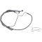 (image for) Clear Coated Extended Brake Line (+6") 1741-3979