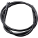 (image for) 46" Black Vinyl-Coated Stainless Steel Brake Line