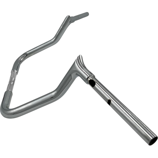 (image for) FAT BAGGERS INC Pointed Top Handlebar Chrome 11 Inch