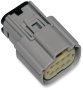 (image for) Gray 8-pin Female Connector