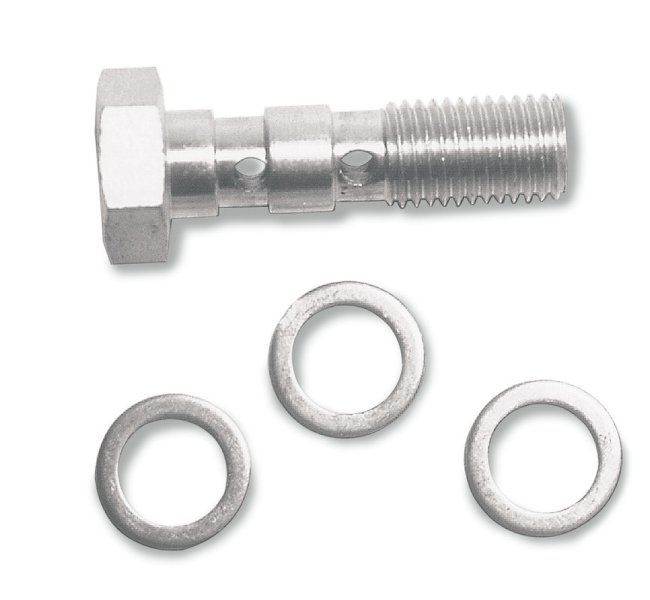 (image for) Russell 3/8"-24 Double-Banjo Bolt