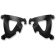 (image for) Plate-Only Mount Kit, Black