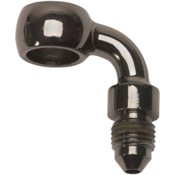 (image for) Russell Renegade Adapter Fitting, 3/8"/10 mm banjo x #3 male 90°