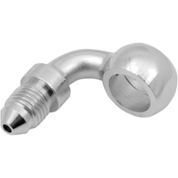 (image for) Drag Specialties Chrome Fitting 7/16" banjo x AN-3 male 90°