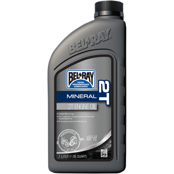 (image for) BEL-RAY 2T Mineral Engine Oil, 1 L