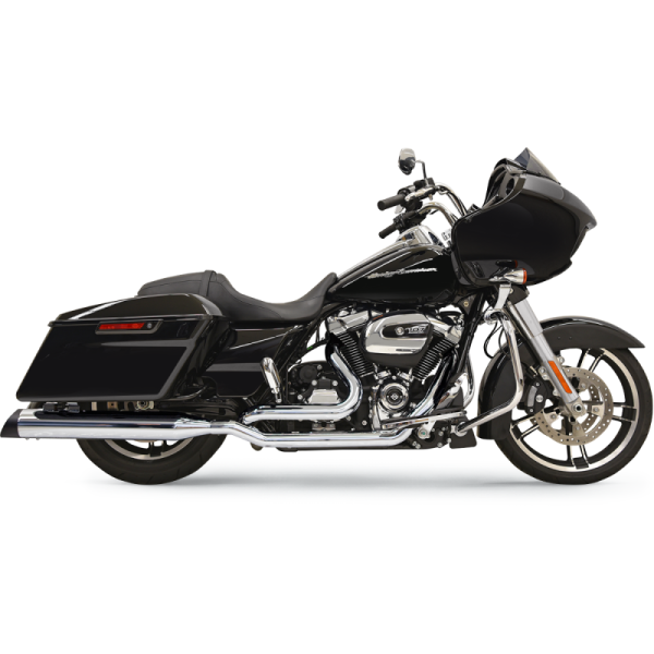 (image for) BASSANI XHAUST True-Dual Down Under Headpipes - Chrome