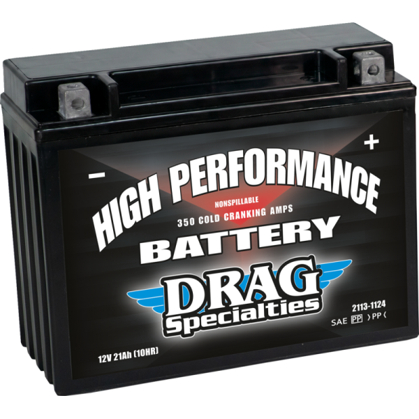 (image for) Drag Specialties SLA AGM Battery - YTX24HL