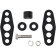 (image for) Headlight extension kit (black)