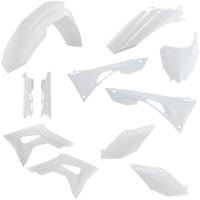 (image for) Acerbis Replacement Plastic Full Kit - White