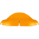 (image for) Klock Werks Kolor Sport Flare Windshield, 6.5" Orange