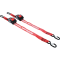(image for) Retractable Ratchet Straps, Red