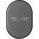 (image for) Left Rear Antenna Cover - Black w/ Figurati Designs logo