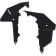 (image for) Black (Lower) Side Panel/Rear Number Plate