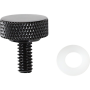 (image for) Seat Knob Kit Smooth Black