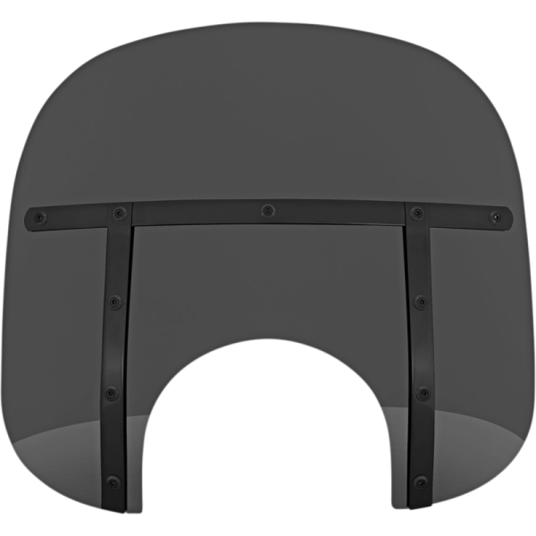 (image for) MEMPHIS SHADES METRIC Memphis Fats 13" Windshield - "Night Shades" dark black smoke