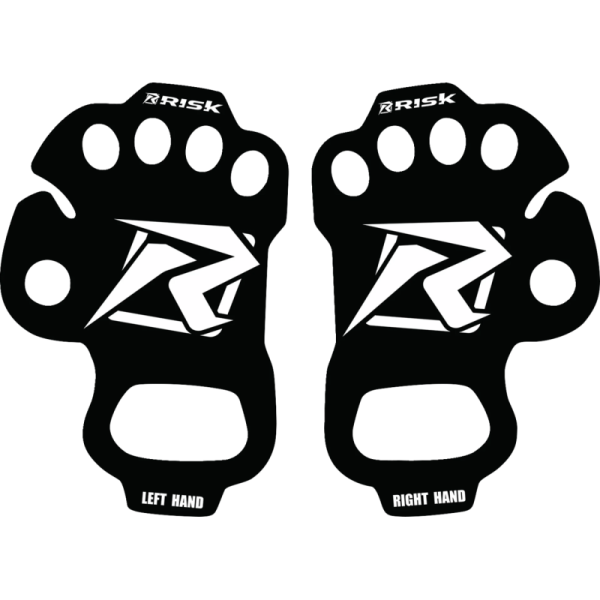 (image for) RISK RACING Palm Protectors - L, Black