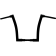 (image for) Fat Baggers 1 1/2" Flat Top EZ Install Handlebars - Gloss Black - 14" End Rise