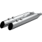 (image for) 4" HP Plus® Slip On Mufflers - Slash up, chrome