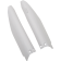 (image for) Acerbis Replacement Lower Fork Cover Sets/Shoe Protectors - White