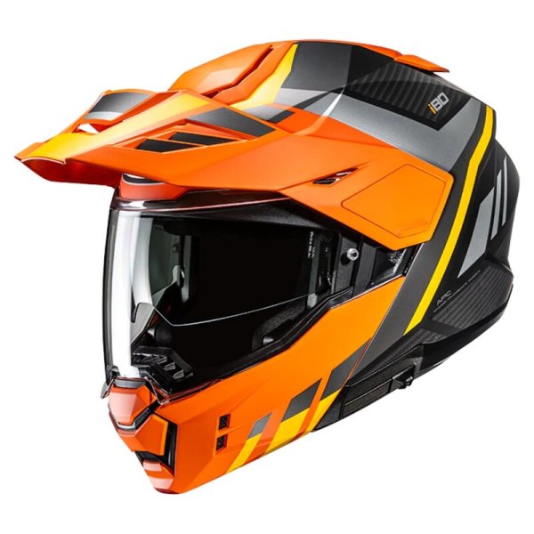 (image for) HJC i80 Snow Helmet - Imes - Black/Orange - Size M