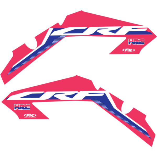 (image for) Factory Effex OEM Shroud and Tank/Shroud Graphics, Style 22 for CRF450R 21-24