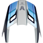 (image for) Thor Fleet Visor - Defy, Blue/Gray, Size XS-M