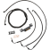 (image for) LA Choppers Midnight Braided Standard Kit for 17-19 Dresser w/o ABS (15-17in.)