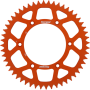 (image for) Supersprox Aluminum Rear Sprocket - 52T Orange