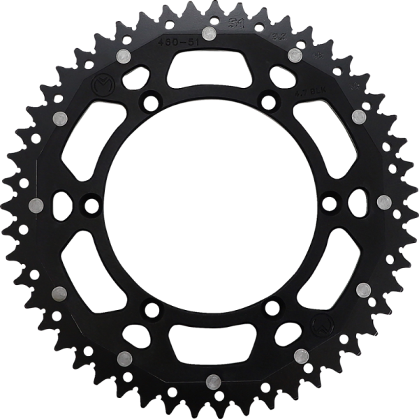 (image for) Moose Racing Moose Offroad Dual Sprocket - 51T Black