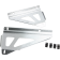 (image for) Devol Radiator Race Brace - KAWASAKI KX250F 17-20